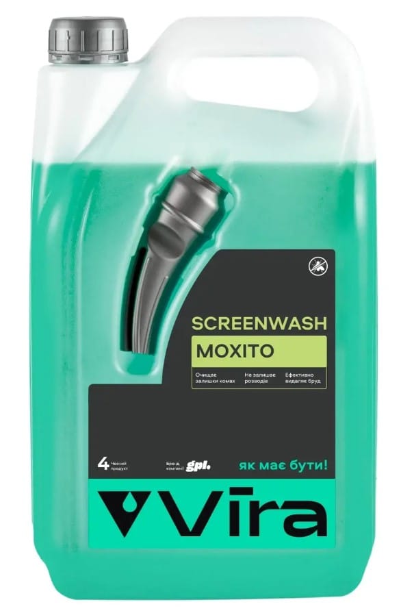 Омивач скла · VIRA · арт. GE SCR.WASH SM MO 4L