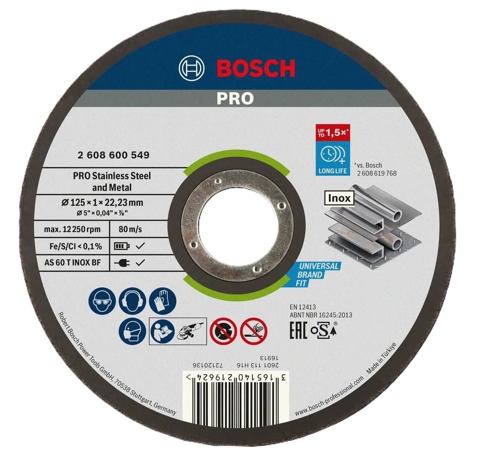 Круг відрізний · BOSCH · арт. BO 2608600549
