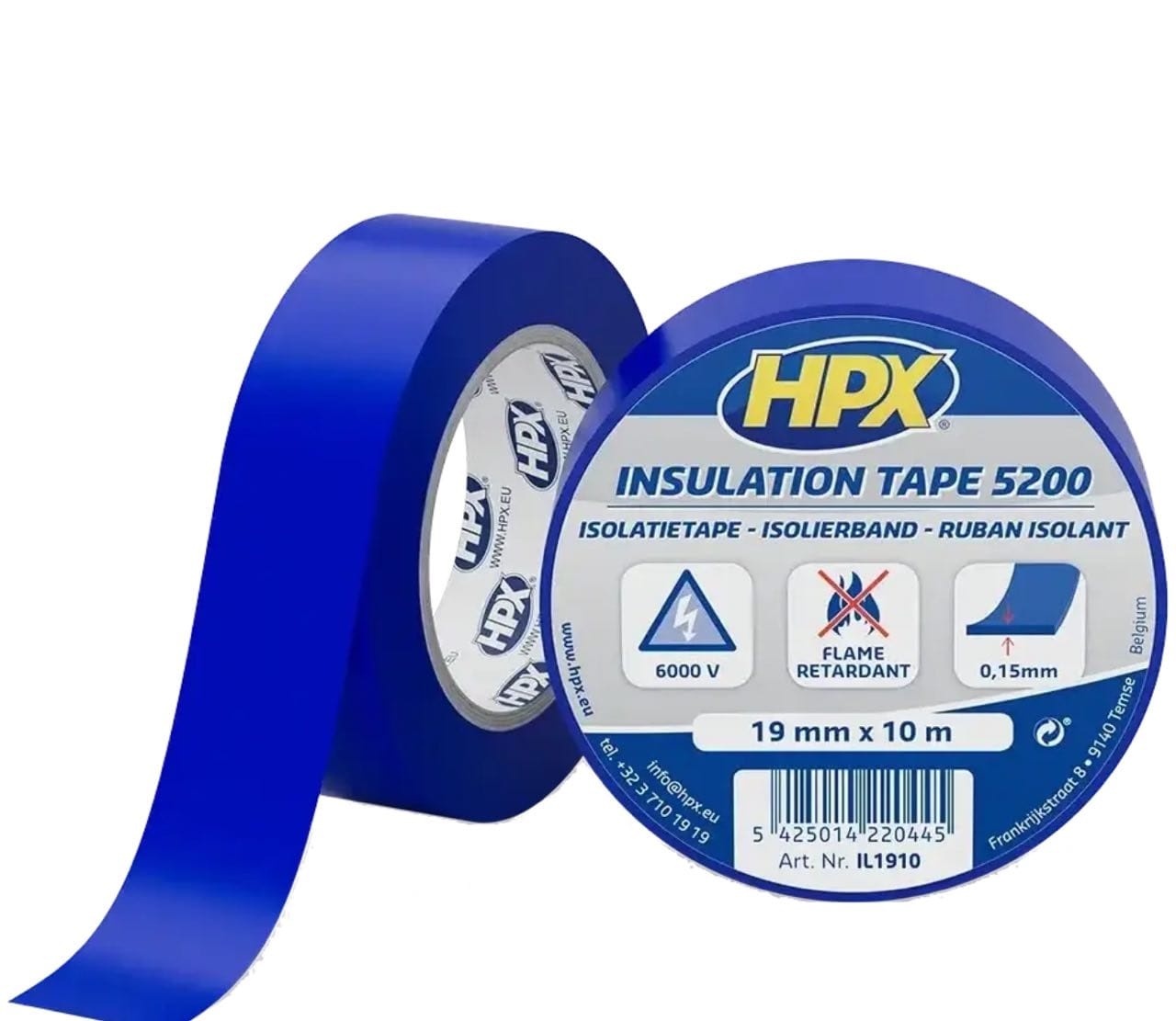 Стрічка ізоляційна · HPX · арт. HP IL1910