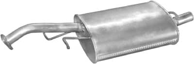 Глушник Задній Mitsubishi Lancer 1992-1995, MB810580, MB810935, MB924347, MR161630, MR212721