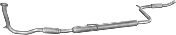 Глушник Задній Toyota Auris 2012-2015, 1741064310, 1741064311, 1741064312
