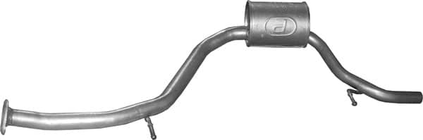 Глушник Посередені Toyota Auris 2012-2015, 17430-0T190