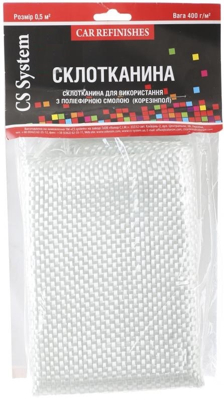 СКЛОТКАНИНА · CS SYSTEM · арт. CS GLASS FIBER 400