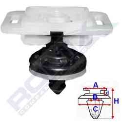 Пістон автомобільний · ROMIX · арт. RX C60554